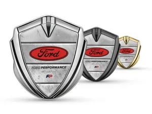 Ford Metallico Emblema Badge Disegno Lussuoso Lega